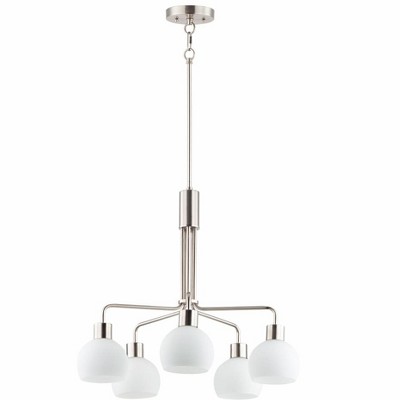 Maxim Lighting Coraline 5 - Light Chandelier in  Satin Nickel