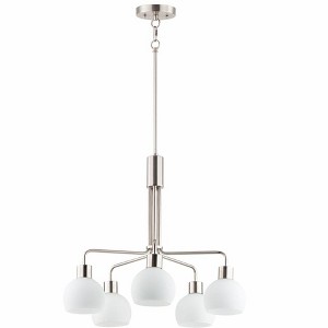 Maxim Lighting Coraline 5 - Light Chandelier in  Satin Nickel - 1 of 2