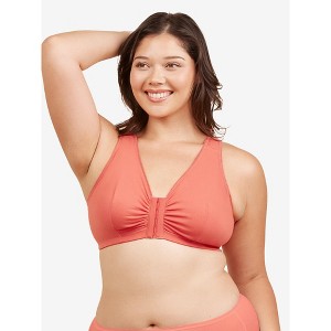 Leading Lady The Meryl - Cotton Front-Closure Comfort & Sleep Bra - 1 of 4