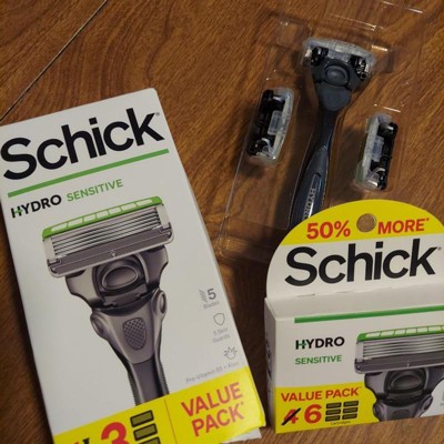 Schick Hydro 5 Ultimate Comfort Men's Disposable Razors - 3ct : Target