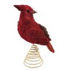 Ganz 11.0 Inch Cardinal Sisal Treetopper Red Bird Christmas Tree Toppers - 2 of 3