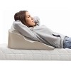 MaseiKar Side Sleeper Pillow with Arm Hole, Side Sleeper Pillows for Adults with Adjustable U-Shaped Headrest Pillow, Pillows for Neck, white - 2 of 4