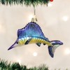 Old World Christmas Glass Blown Ornament for Christmas Tree, Ocean Sailfish - 2 of 3