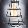 Urban Ambiance Luxury Vintage Bathroom Vanity Light,  11"H x 15.625"W,  Charcoal Finish, UHP2420 - 4 of 4