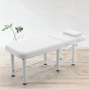 Vynxaria Professional Massage Table - Adjustable Backrest & Removable Headrest with Memory Foam - 3 of 4
