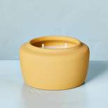 Colored Ceramic Golden Hour Jar Candle Gold - Hearth & Hand™ with Magnolia
