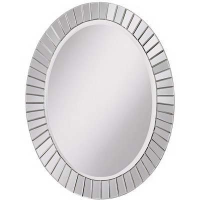 Noble Park Sunspot 25 1/2" x 34" Oval Wall Mirror