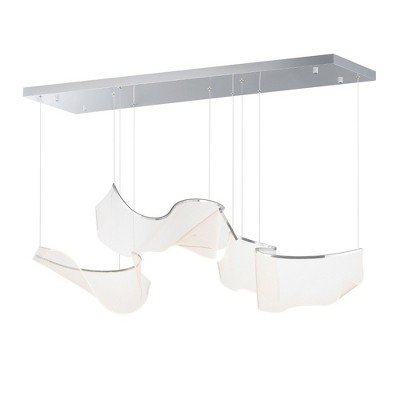 ET2 Lighting Rinkle 3 - Light Pendant in  Polished Chrome