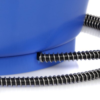 Blue Electric Heated Pet Water Bowl with Thermostatic Control
