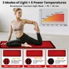 Red Light Therapy Mat - Dual Wavelength (660nm & 850nm) Infrared Heating Pad for Full Body Pain Relief & Recovery - 2 of 4
