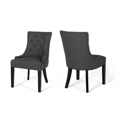 NicBex Modern Dining Chairs Set of 2 with Curved Tufted Backrest for Living Room,Meeting Room,Bedroom