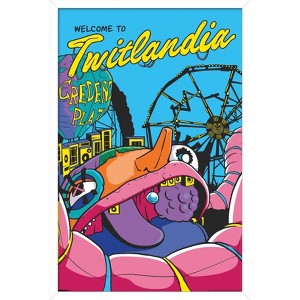 Trends International Netflix The Twits (2025) - Welcome To Twitlandia Framed Wall Poster Prints - 1 of 4
