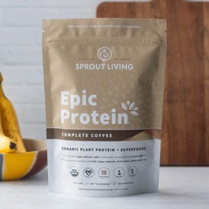 Epic Protein | Organic Plant Protein, Superfoods, Complete Coffee - 1 lb - 1 of 4