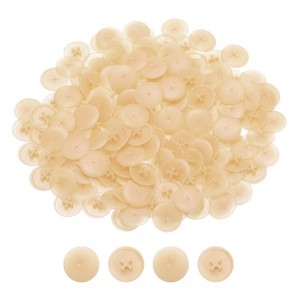 Unique Bargains Plastic Decoration Furniture White Screw Cap Covers - 1 of 3