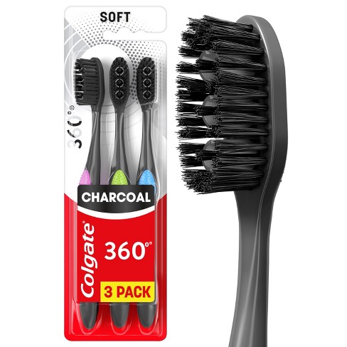 Charcoal toothbrush deals