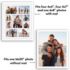 Americanflat 16x20 Collage Picture Frame - Fits One 6x8, Four 5x7, and Four 4x4 Photos or One 16x20 Photo - 4 of 4
