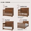 Child Craft Redmond Full Panel Crib, Dresser and Chest Nursery Set, 3-Piece, Includes 4-in-1 Convertible Crib, Dresser and Chest (Coach Cherry) - 3 of 4