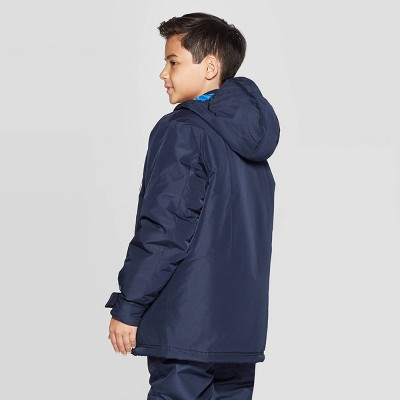 4-5 Details about   Boys' C9 Champion 3-in-1 Jacket System Coat w/ Hood Navy Blue XS MSRP $60 