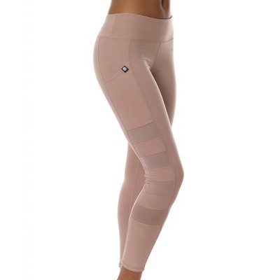 Women's High Waisted Mesh Sides Legging with Pocket - X by Gottex