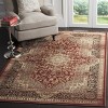 Vintage VTG574 Power Loomed Indoor Area Rug - Rust/Black - 4'x5'7" - Safavieh. - 2 of 4
