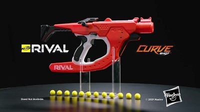 NERF Lançador Rival Curve Sideswipe XX1200, com Cano Giratório 360