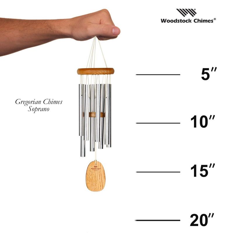 Woodstock Wind Chimes Signature Collection, Gregorian Chimes Wind Chimes, 4 of 13