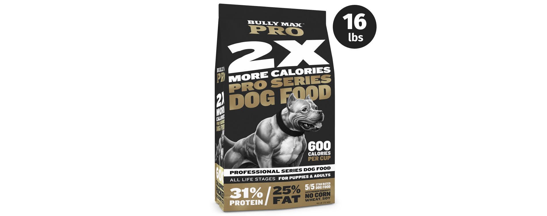 Bully Max PRO Series 31/25 High Calorie Dog Food