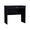 ?Vynxaria 80C Compact Writing Desk - Stylish Workstation with Drawer & Lower Shelf - 3 of 4
