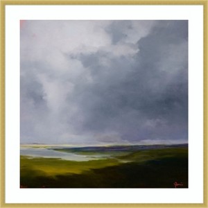 Amanti Art The Green by Patrick Dennis Wood Framed Wall Art Print - 1 of 4