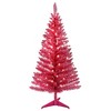 SKRAN 4FT Small Red Christmas Tree, Artificial Holiday Tree With122 PVC Tips  For Indoor Decoration, Small Space, Tabletop, Apartment, Or Office - 4 of 4