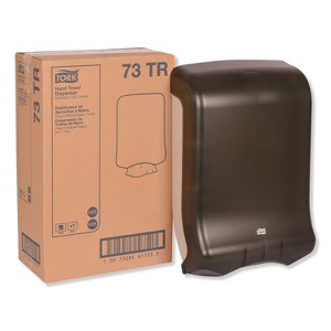 Tork Folded Towel Dispenser, 11.75 x 6.25 x 18, Smoke - 1 of 4