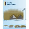 Pop-Up Canopy, Foldable Outdoor Sunshade Shelter, One-Push Setup Tent for Events, Parties, Camping and Commercia - 4 of 4