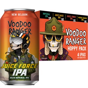 Voodoo Ranger Hoppy Variety Pack Beer - 12pk/12 fl oz Cans - 1 of 4