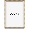 PosterPalooza | Shadow Box 1.75" Deep Silver Picture Frame - UV Acrylic, Foam Board Backing, Hanging Hardware - 2 of 4