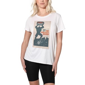 Women's Star Trek Tos Episode 16 Loose T-Shirt White - 1 of 4