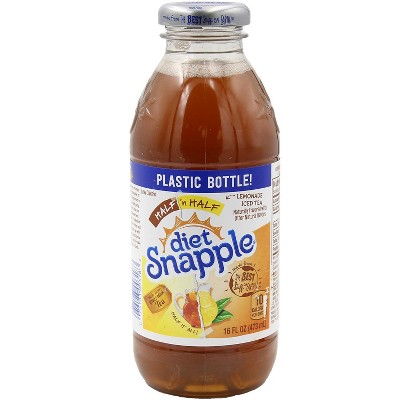 Snapple Diet Half And Half Iced Tea, 16Oz Bottle (Pack of 6)