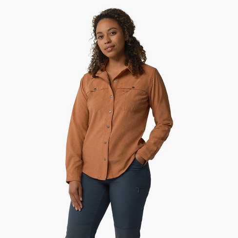 Orange dickies hot sale work shirt