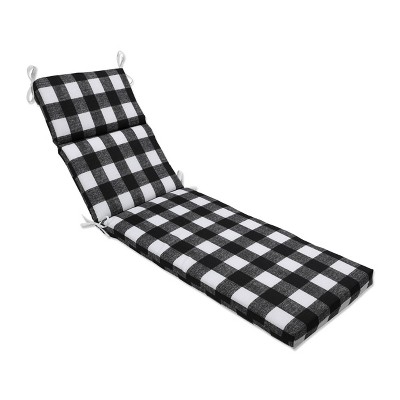 Anderson Chaise Lounge Outdoor Cushion Black - Pillow Perfect