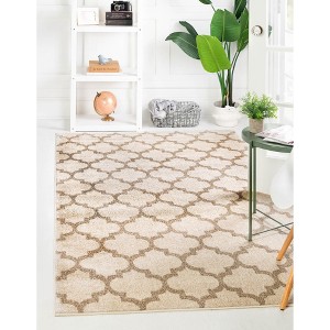Unique Loom Trellis Philadelphia Geometric Indoor Woven Area Rug - 1 of 4