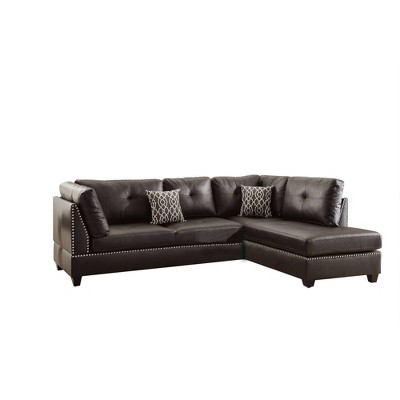 target leather couch