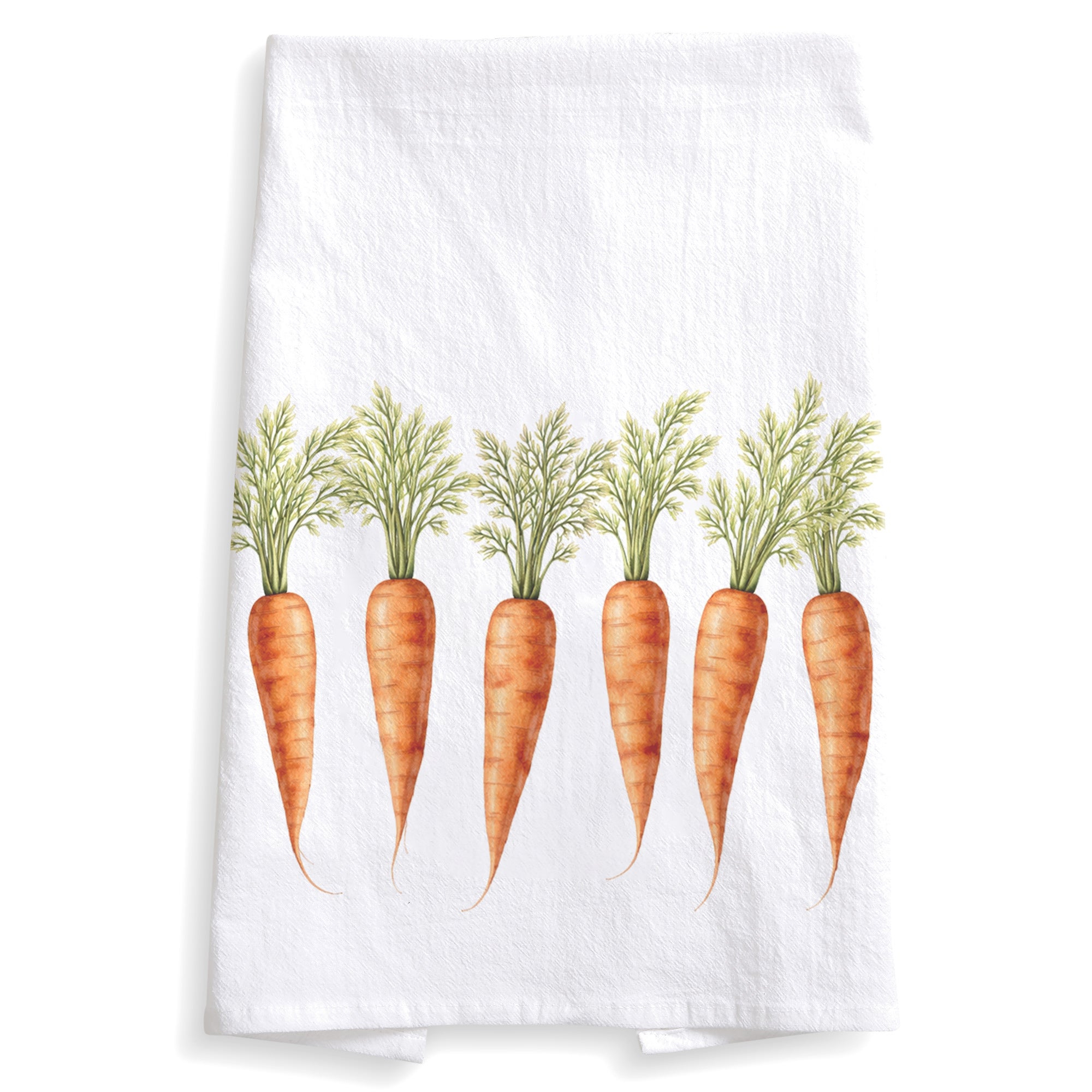 Personalization Mall Carrot Patch Tea Towel