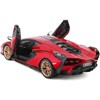 Buy online BU21099-RED - Burago 1:24 BURAGO Lamborghini Sian Fkp 37 Hybrid  2020 Red BU21099-RED ( - Street Cars)