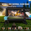 VEVOR Inflatable Movie Screen, 16 FT Inflatable Projector Screen for Outside with Blower and Carrying Bag, Front/Rear Projection - 3 of 4