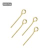 Unique Bargains DIY Craft Necklaces Bracelets Earrings Jewelry Making Iron 21 Gauge Eye Pins 500 Pcs - 3 of 4
