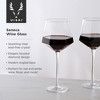 Viski Seneca Glasses - Faceted Stemmed Glasses - 2 of 4
