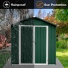 XINGHANZHENXUAN Outdoor Metal Storage Shed, Fireproof, Rot Resistant & Termite - Proof for Storage, Workshops - 2 of 4