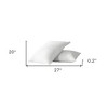 Set of Two Ivory Linen Pillowcases - 3 of 4