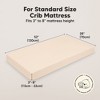 KeaBabies 2pk Soothe Fitted Crib Sheets Neutral, Organic Baby Crib Sheets, Fits Standard Nursery Baby Mattress - 2 of 4