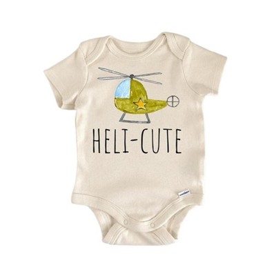 Helicopter Copilot Pilot Military - Baby Boy Girl Clothes Infant Onesie® Funny Cute GS1 BBY