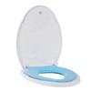 CuisinSmart Toilet Seat with Built-In Potty Training Seat, Toilet Seat with Toddler Seat, Magnetic Kids Toilet Seat - 2 of 4